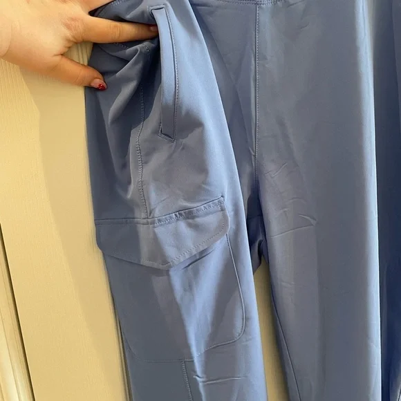 Blue scrubs (pants) - Picture 2 of 5